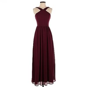 Lulus Air of Romance maxi dress